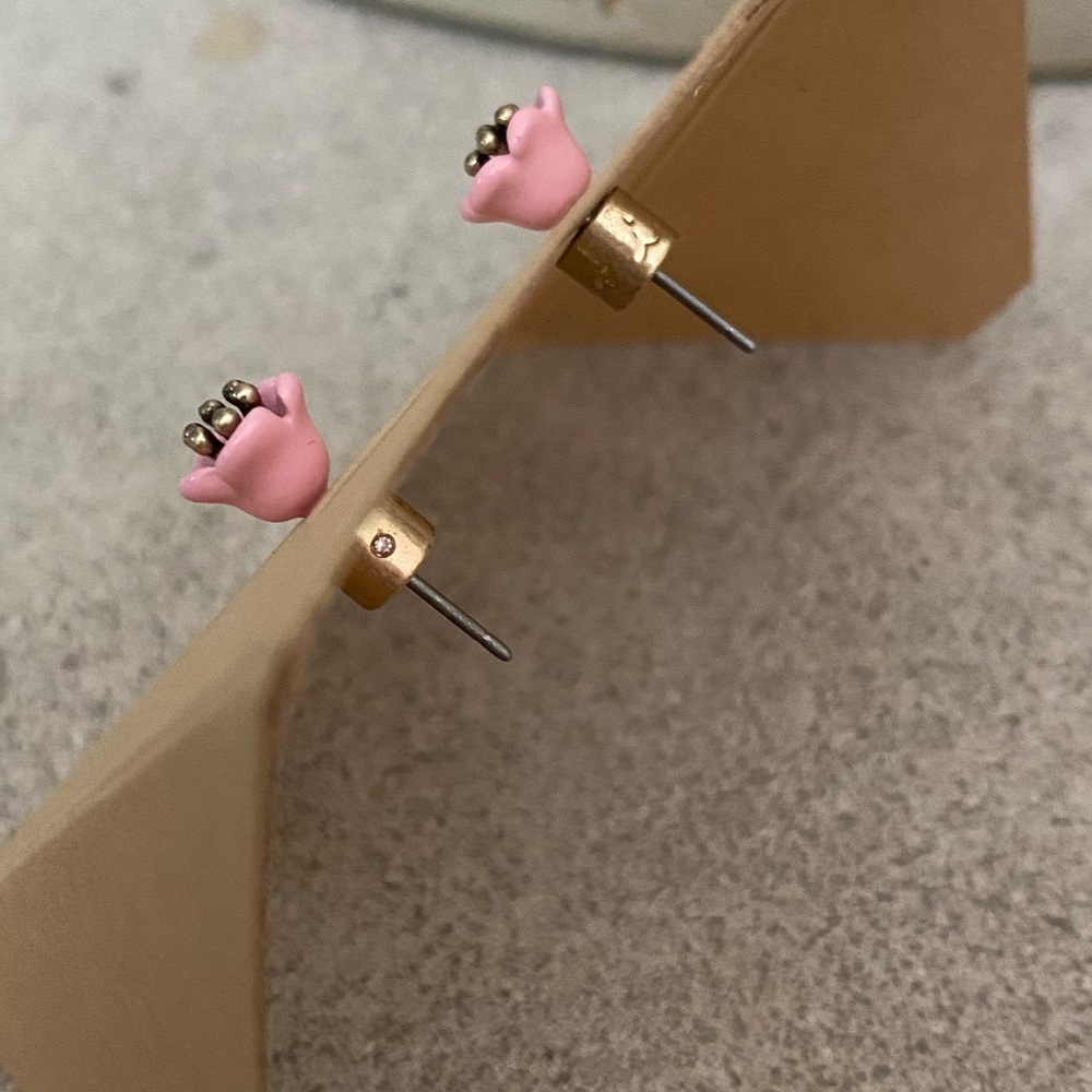 Chloe + Isabel Earrings Femme des Fleurs pink - Picture 4 of 8
